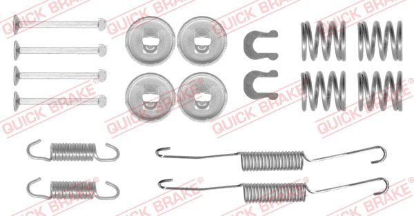 QUICK BRAKE Tilbehørssæt, bremsebakker 1050778
