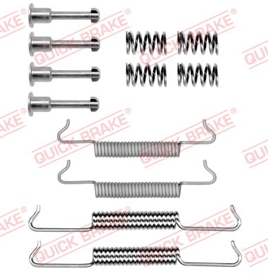 QUICK BRAKE Tilbehørssæt, parkeringsbremsebakker 1050793