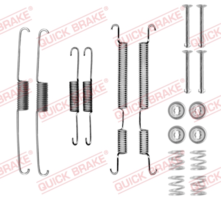 QUICK BRAKE Tilbehørssæt, bremsebakker 1050813