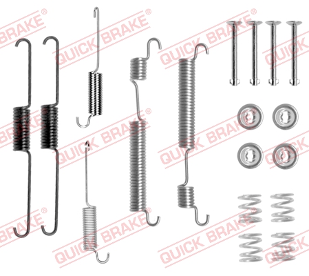 QUICK BRAKE Tilbehørssæt, bremsebakker 1050824