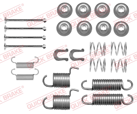QUICK BRAKE Tilbehørssæt, bremsebakker 1050834