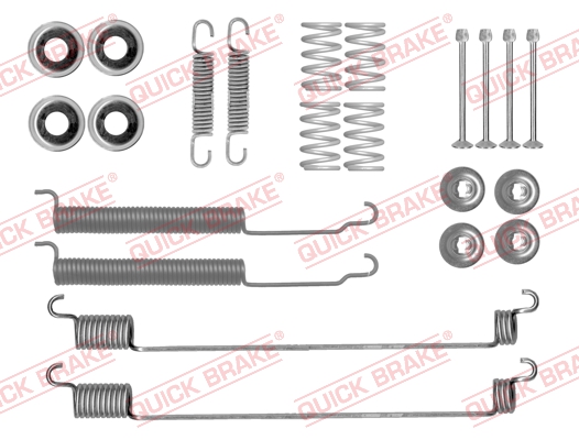 QUICK BRAKE Tilbehørssæt, bremsebakker 1050843