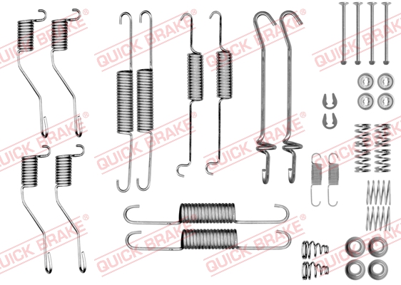 QUICK BRAKE Tilbehørssæt, bremsebakker 1050852