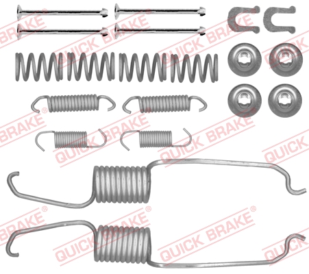 QUICK BRAKE Tilbehørssæt, bremsebakker 1050853
