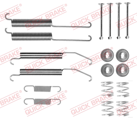 QUICK BRAKE Tilbehørssæt, bremsebakker 1050845