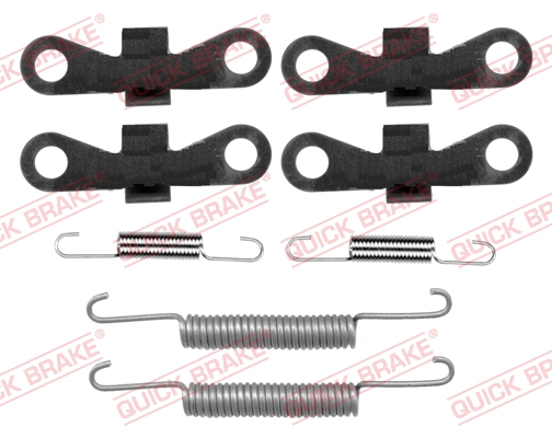 QUICK BRAKE Tilbehørssæt, parkeringsbremsebakker 1050869