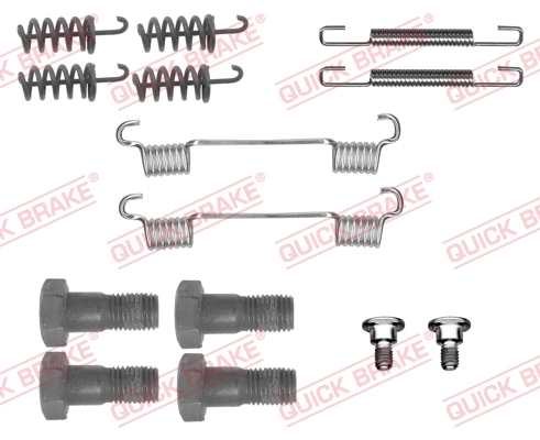 QUICK BRAKE Tilbehørssæt, parkeringsbremsebakker 1050867