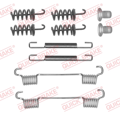 QUICK BRAKE Tilbehørssæt, parkeringsbremsebakker 1050874
