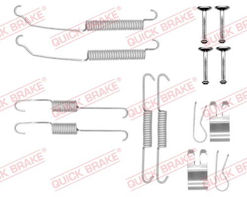 QUICK BRAKE Tilbehørssæt, bremsebakker 1050882