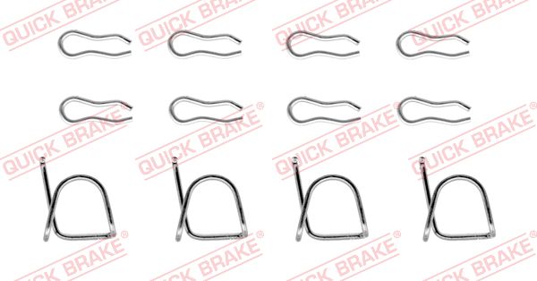 QUICK BRAKE Tilbehørssæt, skivebremsebelægning 1090939