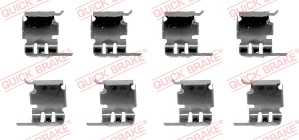 QUICK BRAKE Tilbehørssæt, skivebremsebelægning 1091286