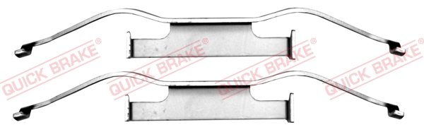 QUICK BRAKE Tilbehørssæt, skivebremsebelægning 1091680