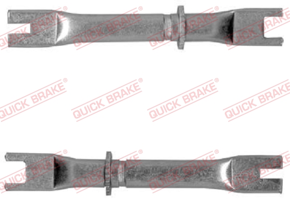 QUICK BRAKE Justering, sæt, tromlebremse 11153007r