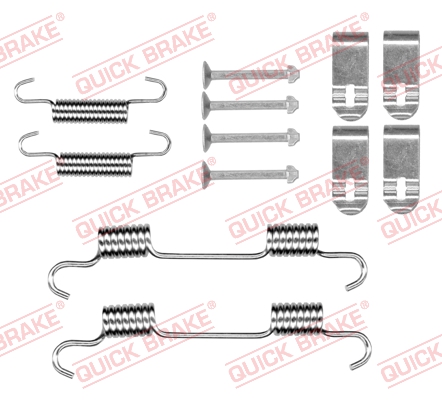 QUICK BRAKE Tilbehørssæt, parkeringsbremsebakker 1050078