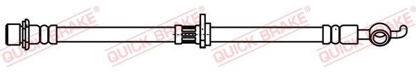QUICK BRAKE Bremseslange 50751 for PEUGEOT TOYOTA
