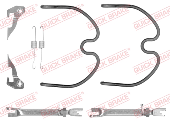 QUICK BRAKE Tilbehørssæt, bremsebakker 1050872s