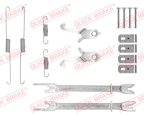 QUICK BRAKE Tilbehørssæt, bremsebakker 1050888s