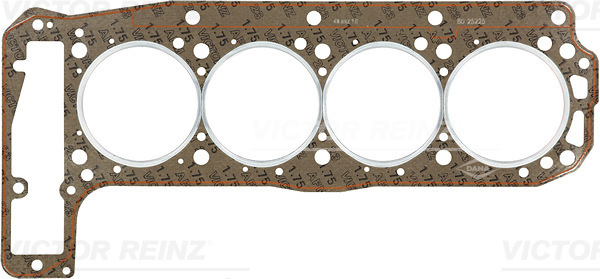 VICTOR REINZ Pakning, topstykke 612522540 for MERCEDES-BENZ
