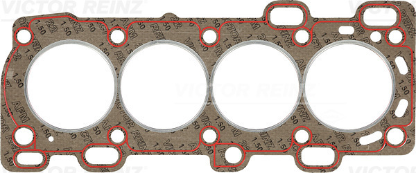 VICTOR REINZ Pakning, topstykke 613344500 for VOLVO
