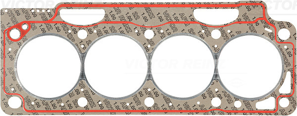 VICTOR REINZ Pakning, topstykke 613360000 for VOLVO RENAULT TRUCKS