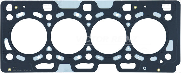 VICTOR REINZ Pakning, topstykke 611020500 for MERCEDES-BENZ NISSAN RENAULT