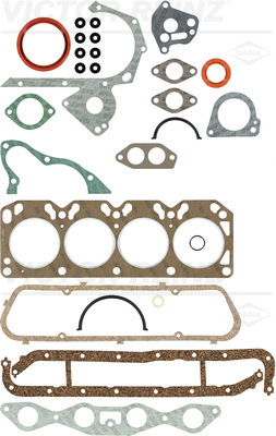 VICTOR REINZ Komplet pakningssæt, motor 012440506 for FORD