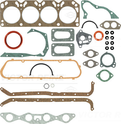 VICTOR REINZ Komplet pakningssæt, motor 012440505 for FORD