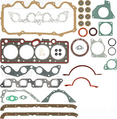 VICTOR REINZ Komplet pakningssæt, motor 012484010 for FORD