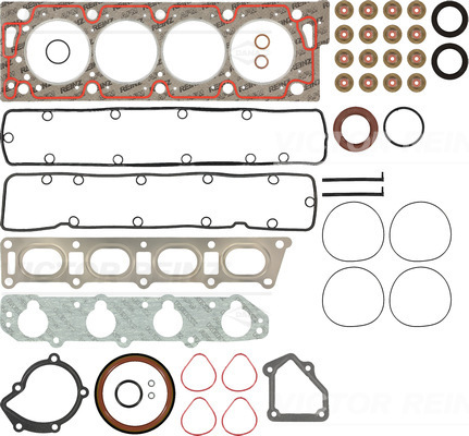 VICTOR REINZ Komplet pakningssæt, motor 013504002 for PEUGEOT
