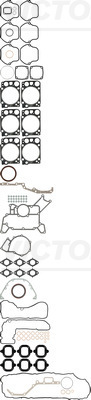 VICTOR REINZ 013419005 for MERCEDES-BENZ