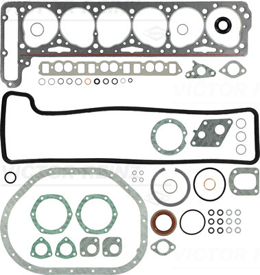 VICTOR REINZ Komplet pakningssæt, motor 012414502 for MERCEDES-BENZ
