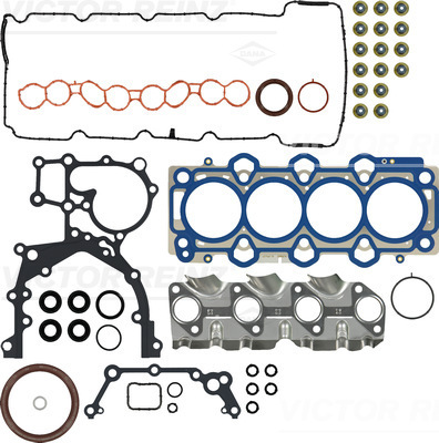 VICTOR REINZ Komplet pakningssæt, motor 013774003 for KIA