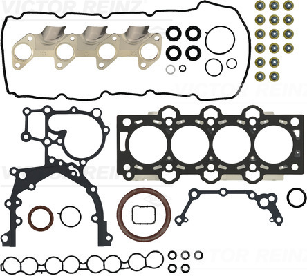 VICTOR REINZ Komplet pakningssæt, motor 011024001 for KIA