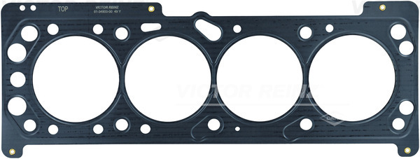 VICTOR REINZ Pakning, topstykke 613490000 for OPEL