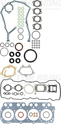VICTOR REINZ Komplet pakningssæt, motor 011012001 for TOYOTA