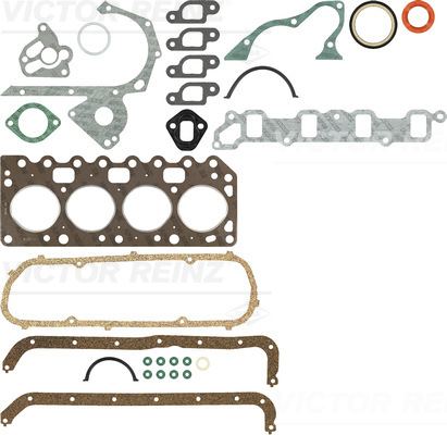 VICTOR REINZ Komplet pakningssæt, motor 012743001 for FORD