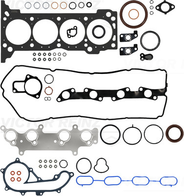 VICTOR REINZ Komplet pakningssæt, motor 011072802 for TOYOTA
