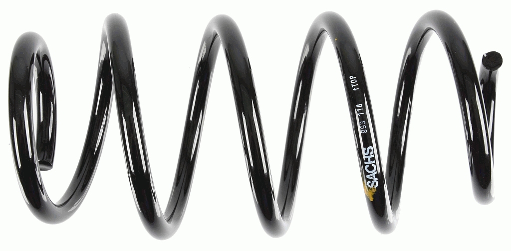 SACHS Fjeder 993118 foraksel for VW