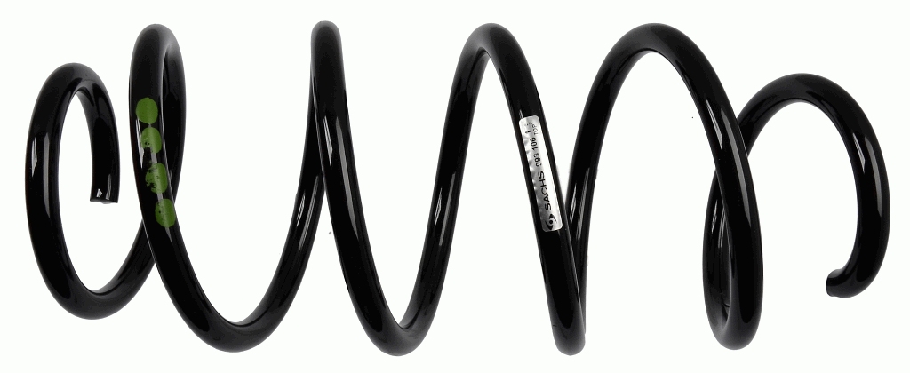 SACHS Fjeder 993106 foraksel for VW