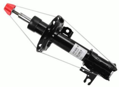 SACHS Støddæmper 315836 venstre foraksel for VAUXHALL