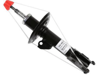 SACHS Støddæmper 316893 venstre foraksel for TOYOTA