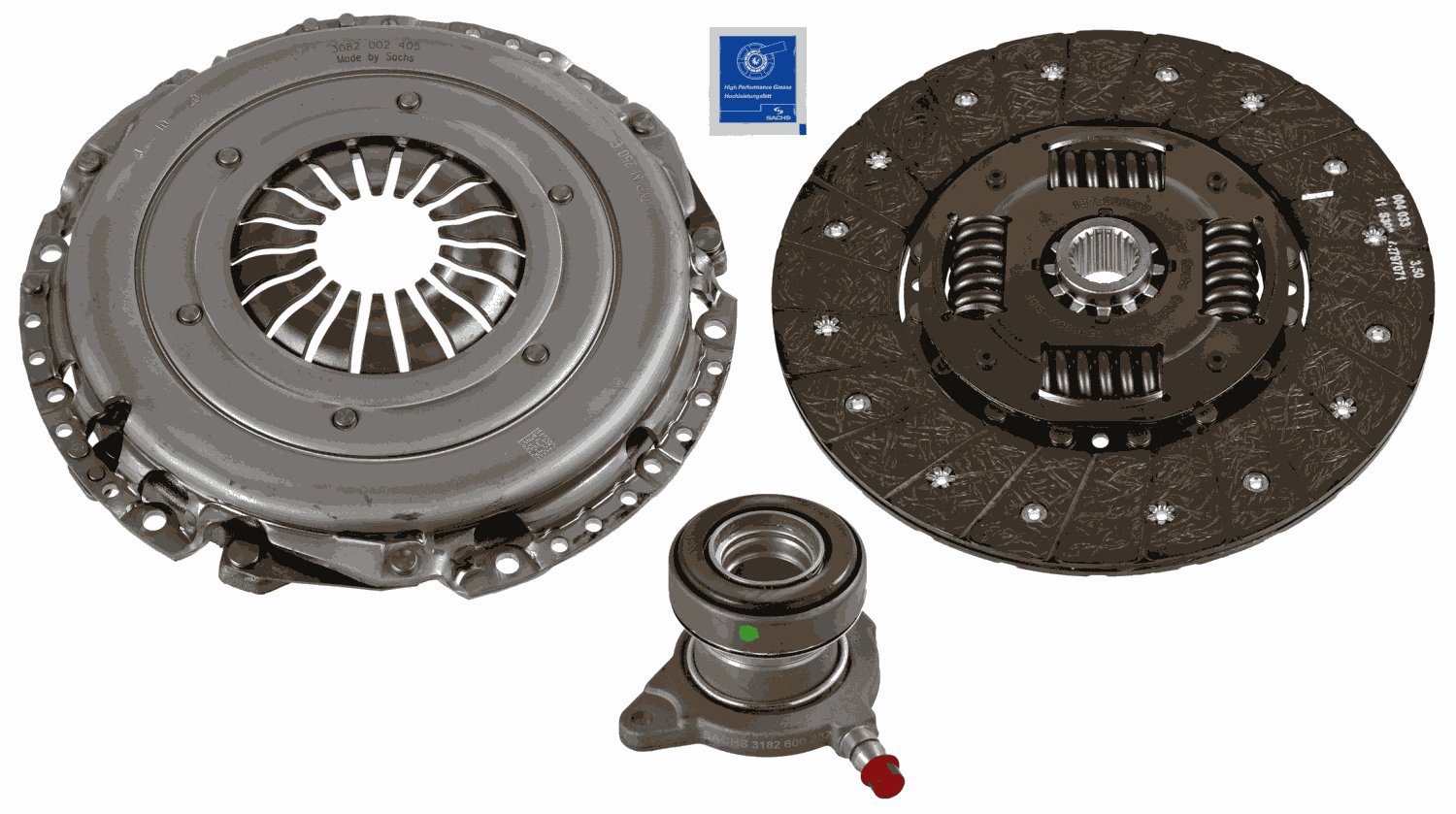 SACHS Koblingssæt 3000990424 for VOLVO JAGUAR LAND ROVER