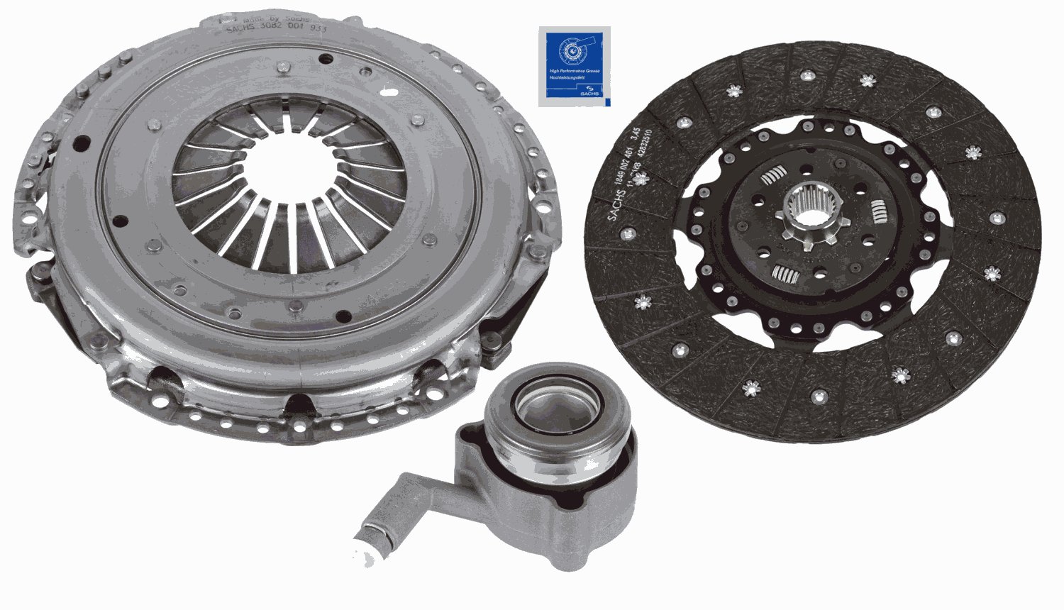 SACHS Koblingssæt 3000990373 for PEUGEOT LANCIA FIAT