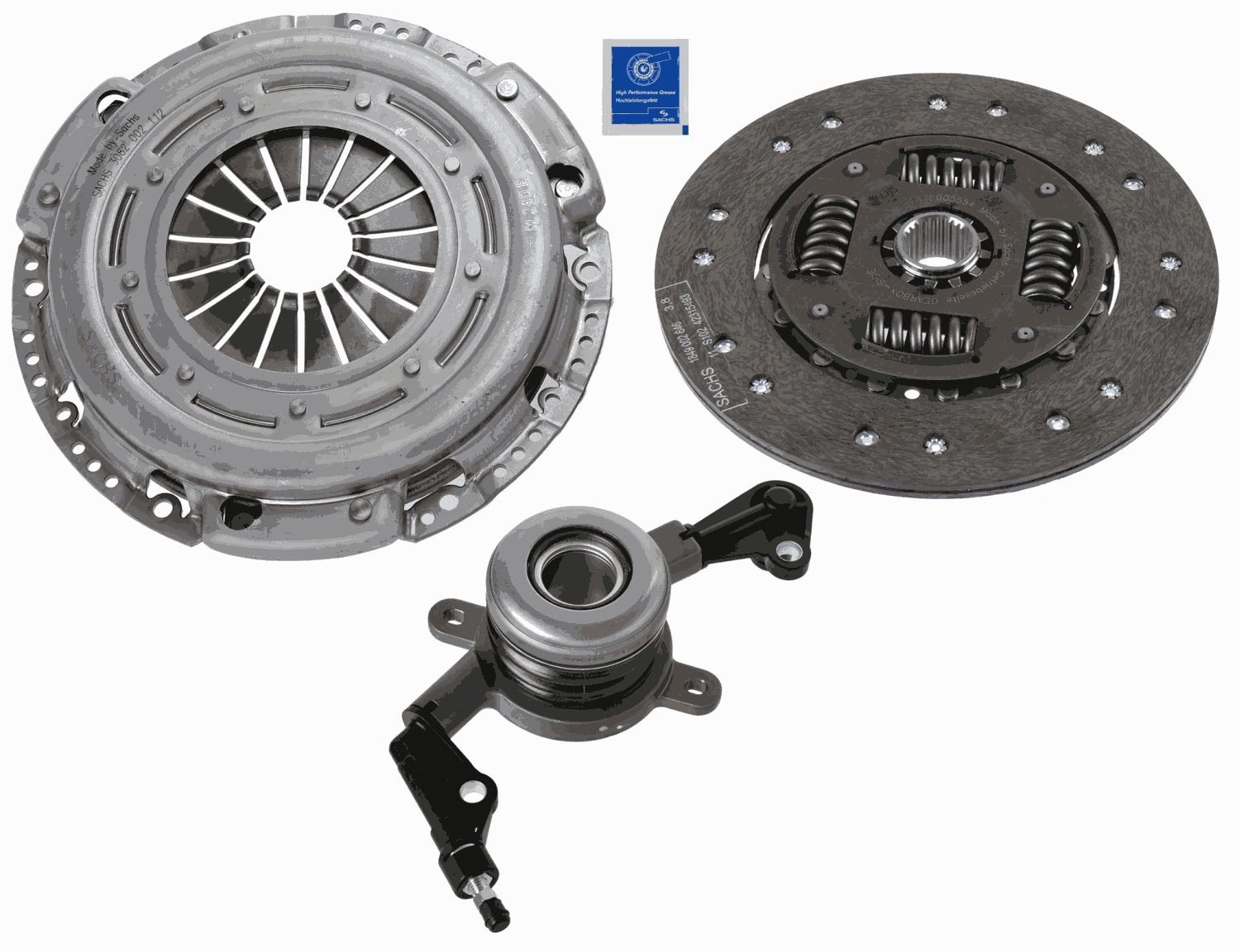 SACHS Koblingssæt 3000990389 for CHRYSLER MERCEDES-BENZ SMART VW HYUNDAI