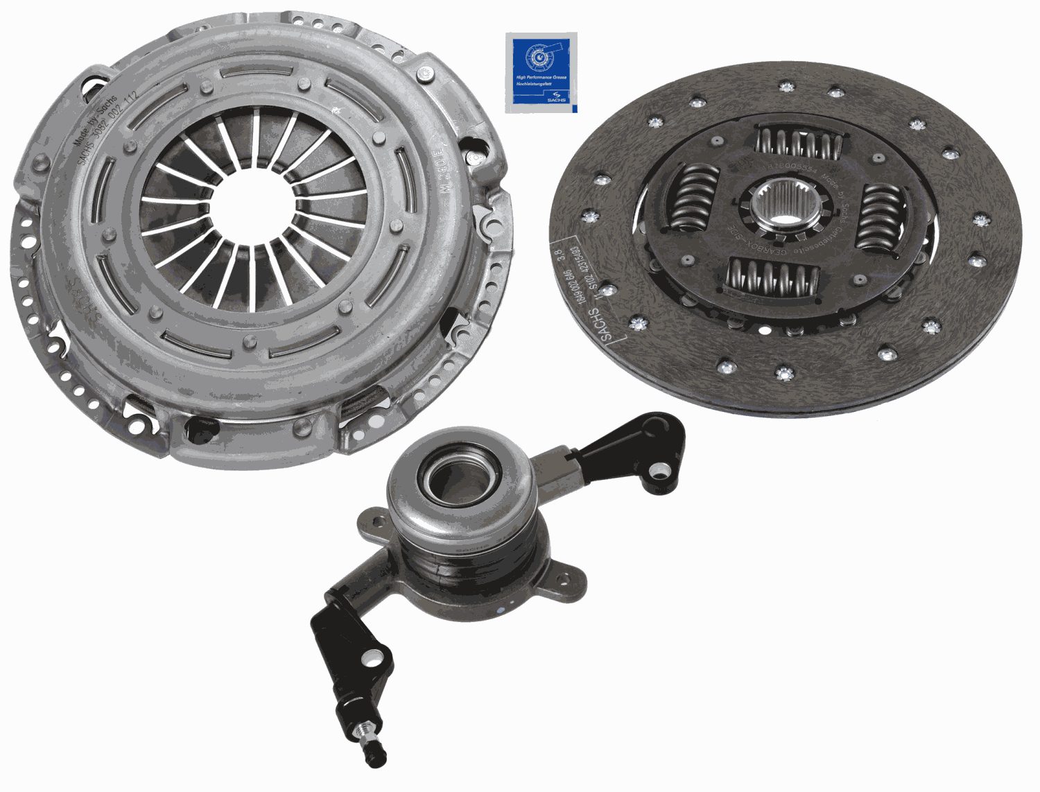 SACHS Koblingssæt 3000990383 for MERCEDES-BENZ SMART