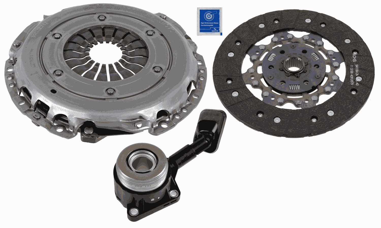 SACHS Koblingssæt 3000990446 for FORD VOLVO
