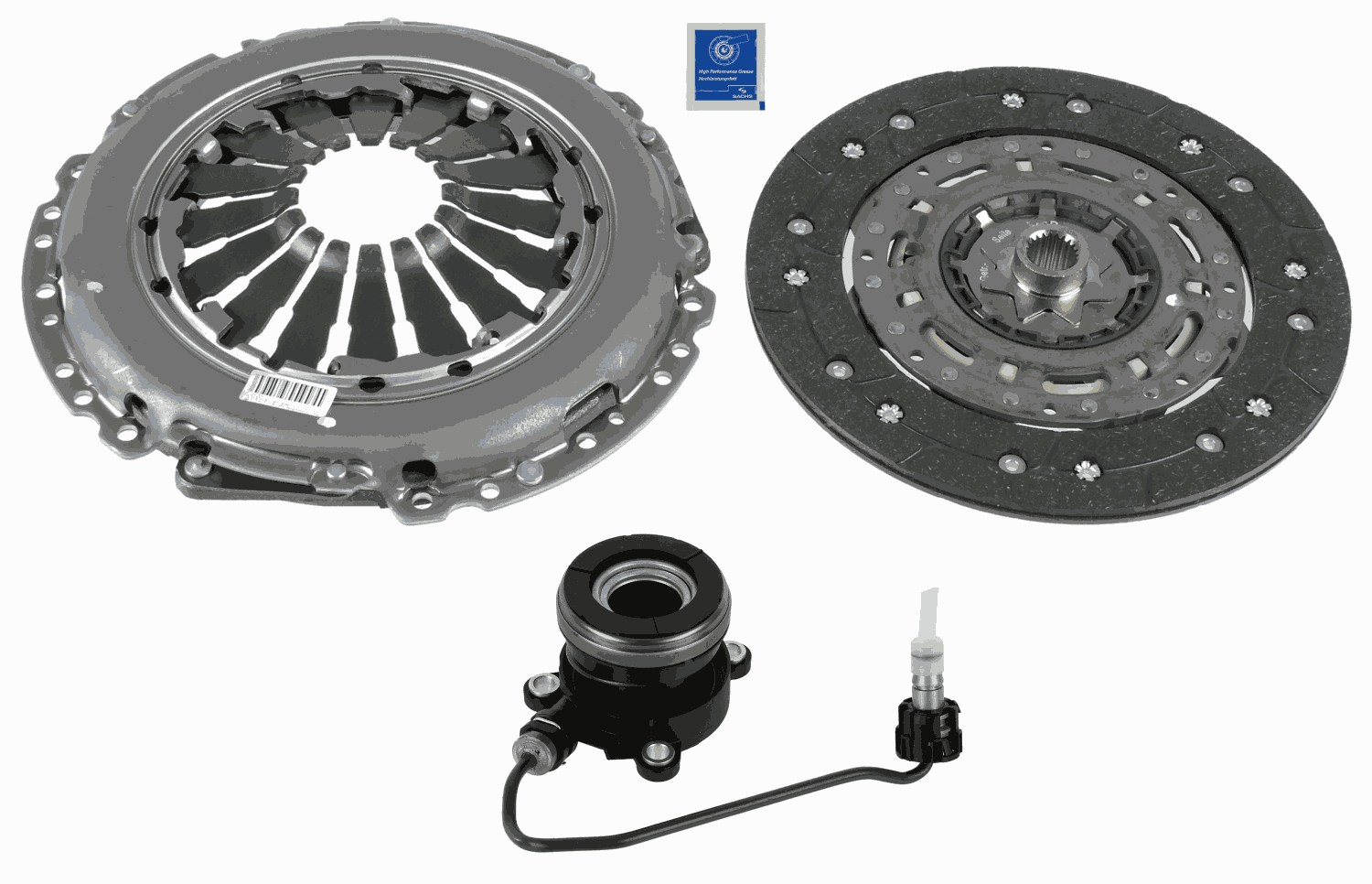 SACHS Koblingssæt 3000990461 for CHEVROLET VAUXHALL ABARTH ALFA ROMEO FIAT OPEL GENERAL MOTORS