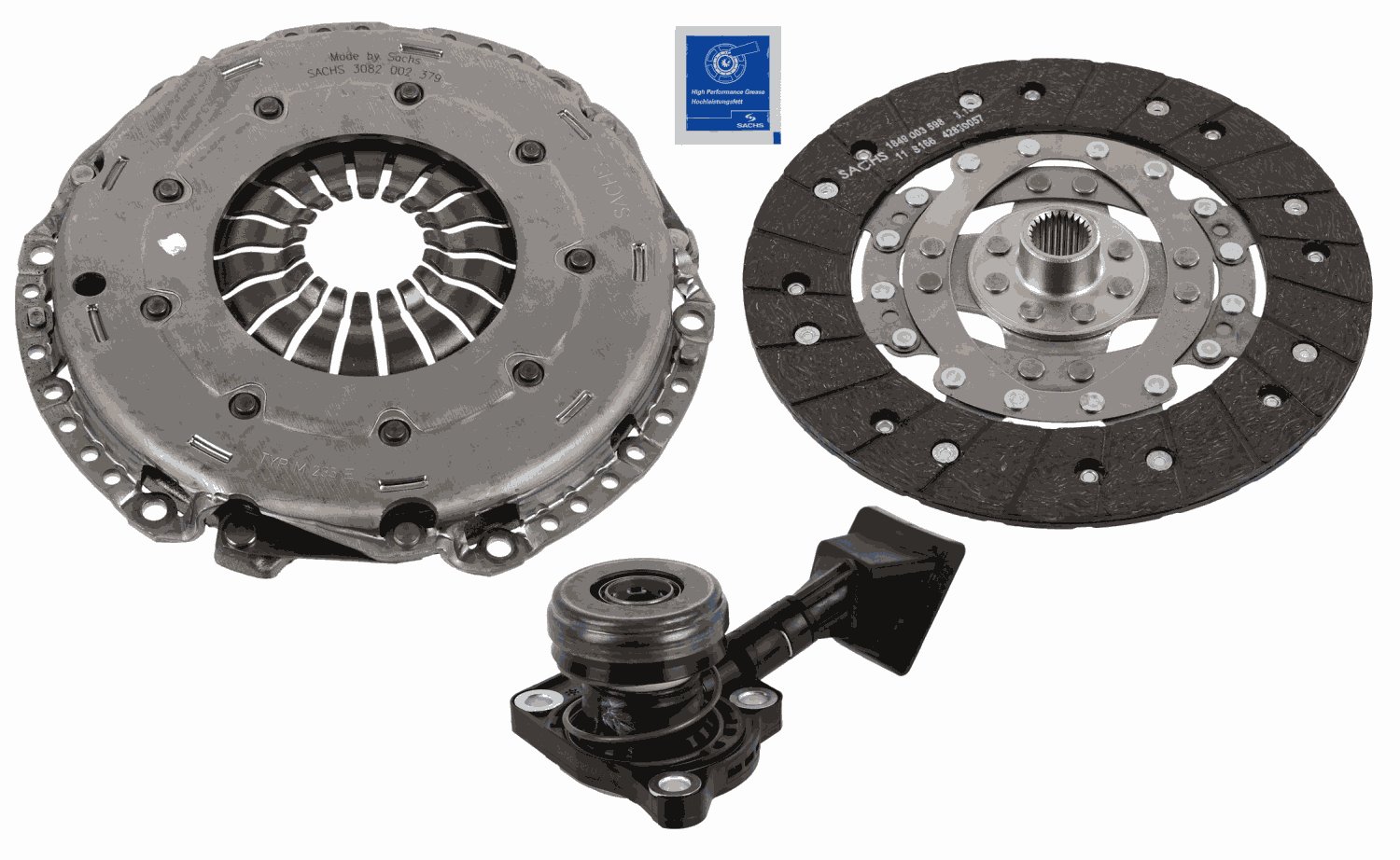SACHS Koblingssæt 3000990469 for VAUXHALL DS PEUGEOT
