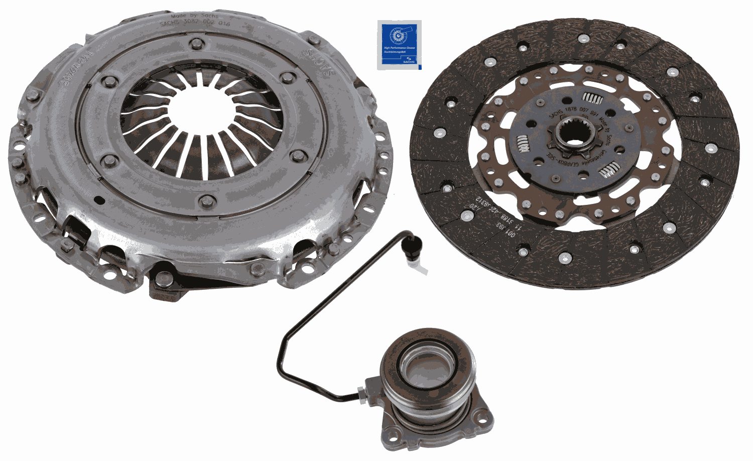 SACHS Koblingssæt 3000990419 for VAUXHALL CHEVROLET GENERAL MOTORS ABARTH OPEL
