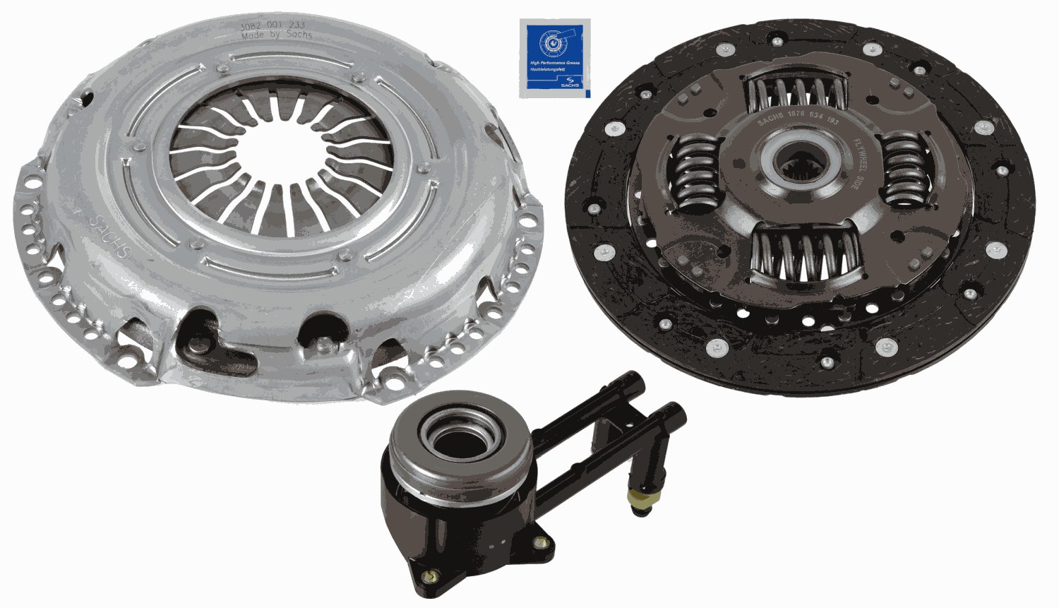 SACHS Koblingssæt 3000990473 for FORD ASIA & OCEANIA FORD MAZDA PEUGEOT HONGQI